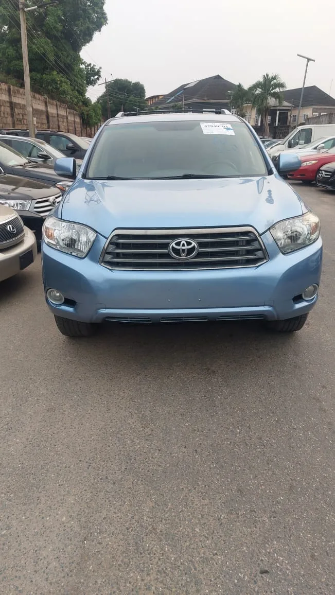 Toyota highlander 2008 sports 