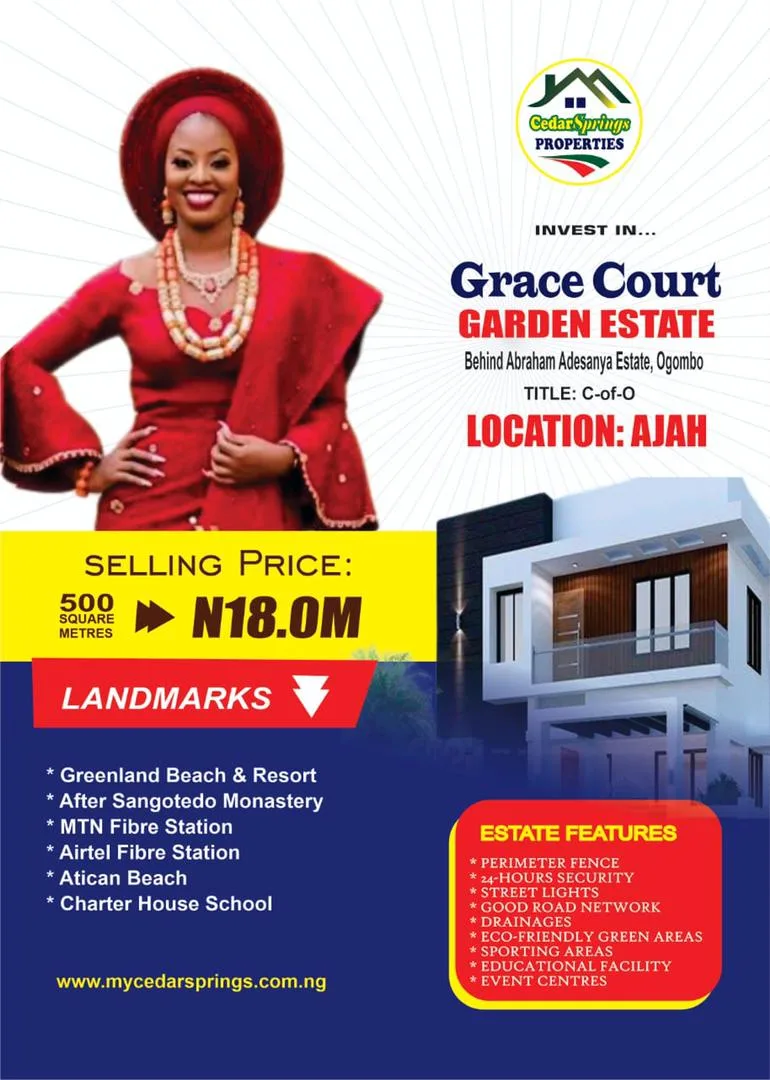 Land for sale in Festac 